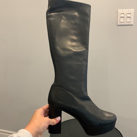 L’Intervalle Black Leather Boots - Picture 8 of 8